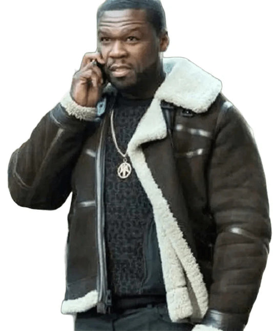 Mens B3 Bomber Jacket Sky Hustler Edition, Hip-Hop Shearling Style