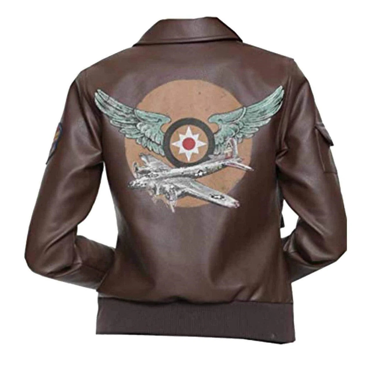 Captain Marvel Leather Bomber Jacket, Carol Danvers Flight Style